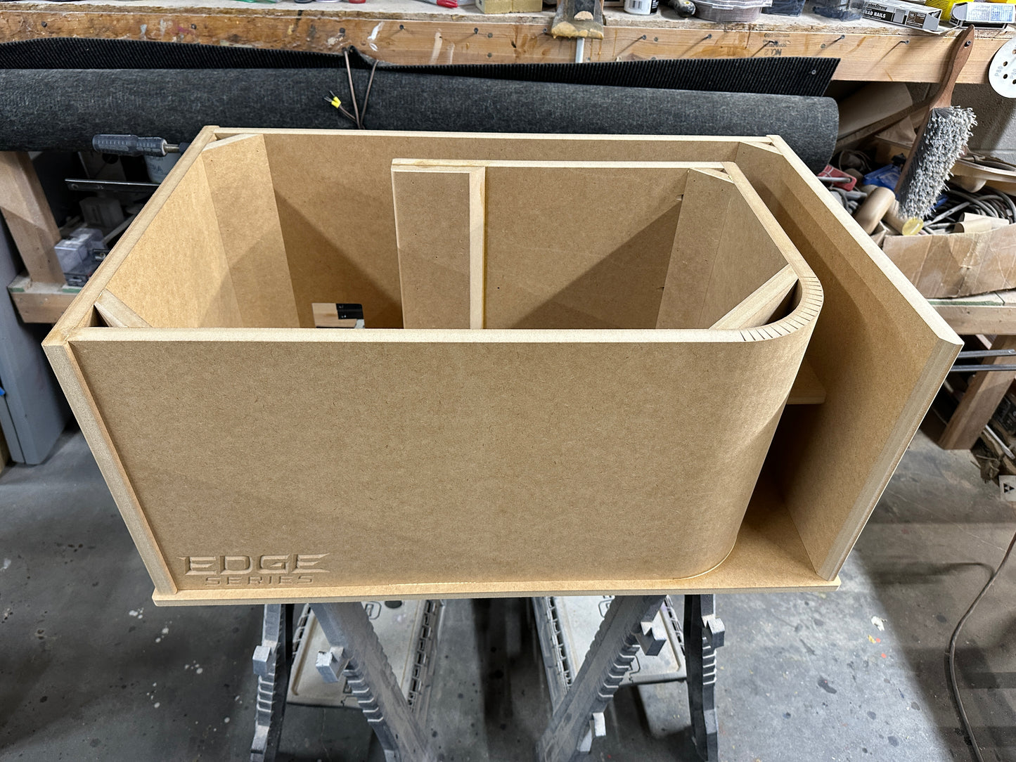 1x12 2.5 CF Kerf Ported enclosure