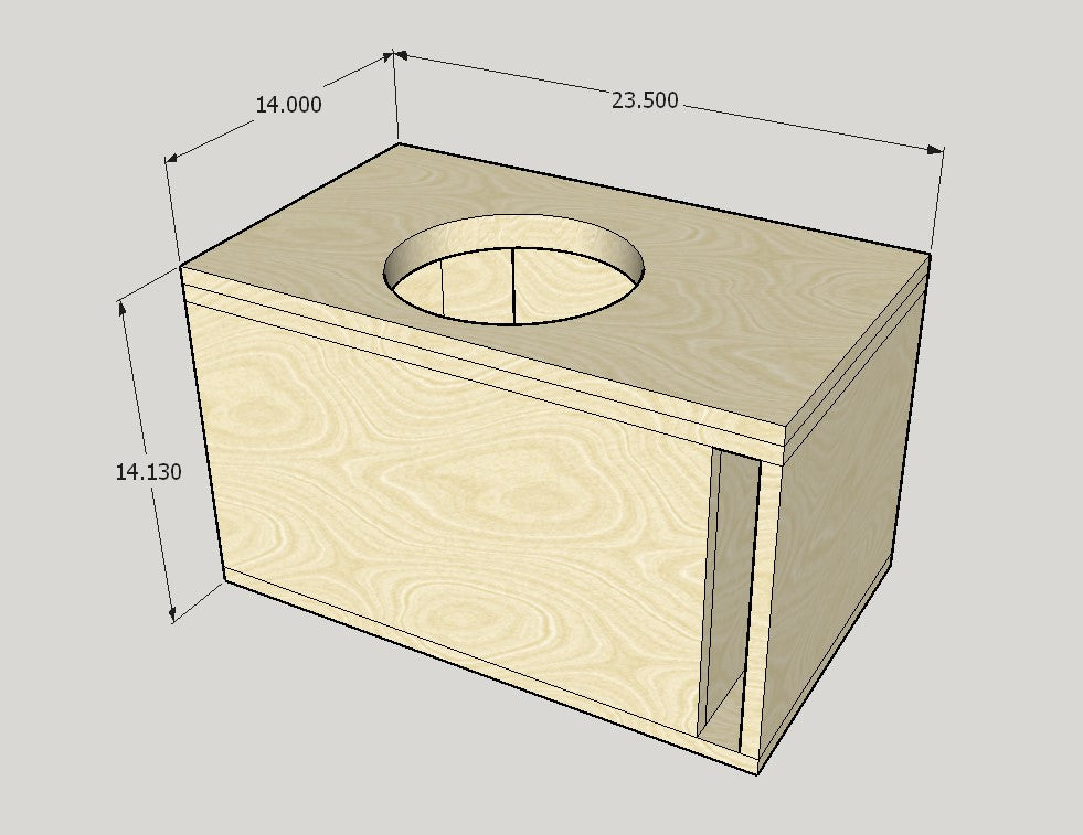 1x10 Flat Pack 1.4 cubes