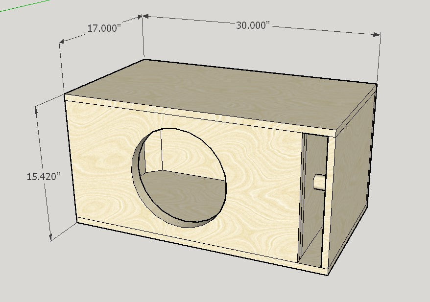1x12 Flat Pack 2.5 cubes