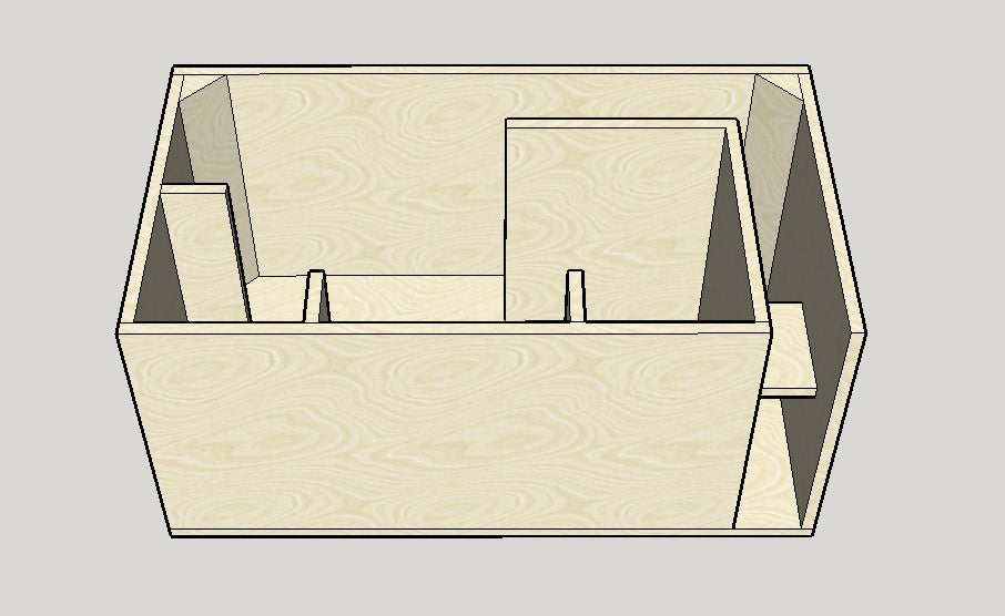 1x15 Flat Pack 4.25 cubes