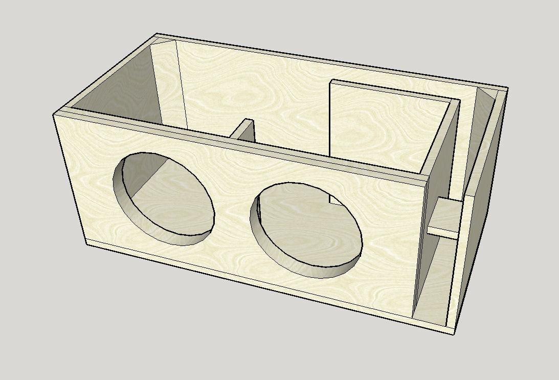 2x10 Flat Pack enclosure 2.5 cubes