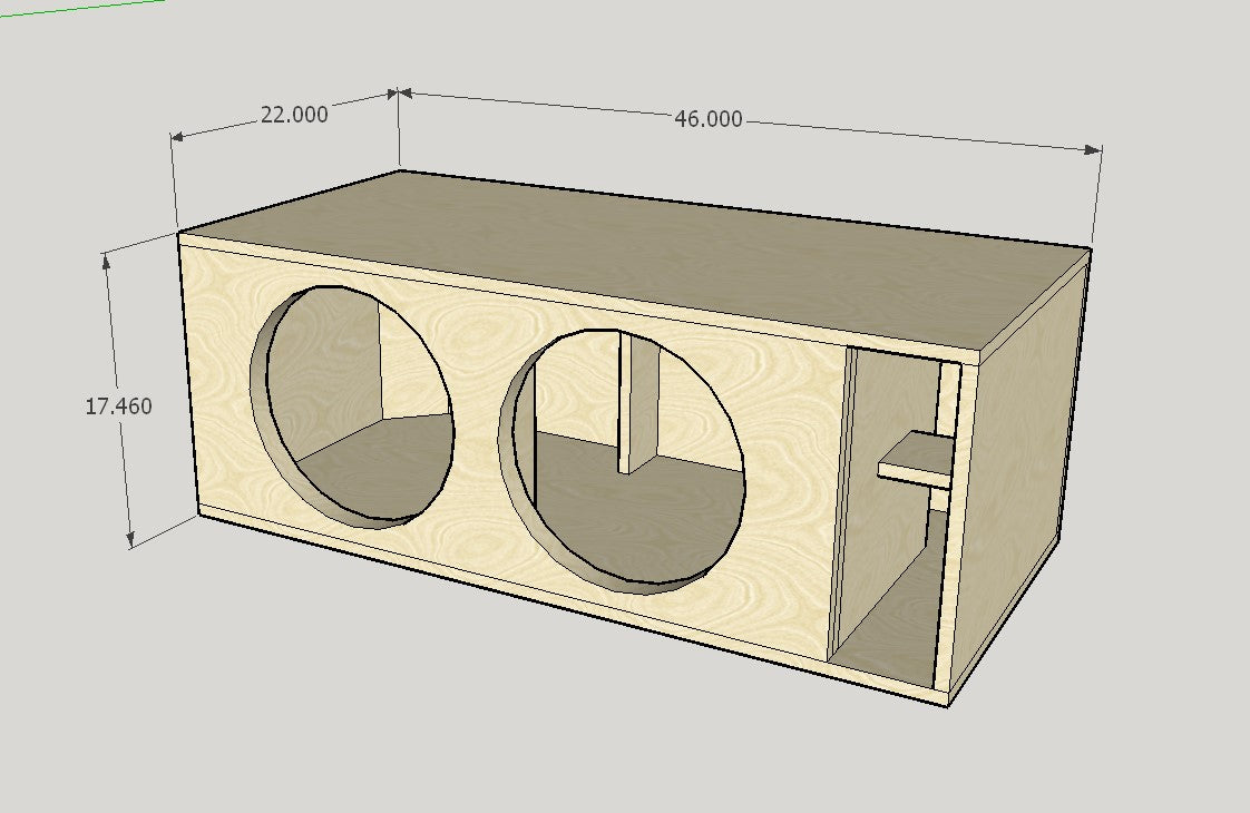 2x15 Flat Pack 6 cubes