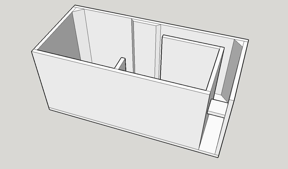 2x10 Flat Pack Enclosure 3.0CF