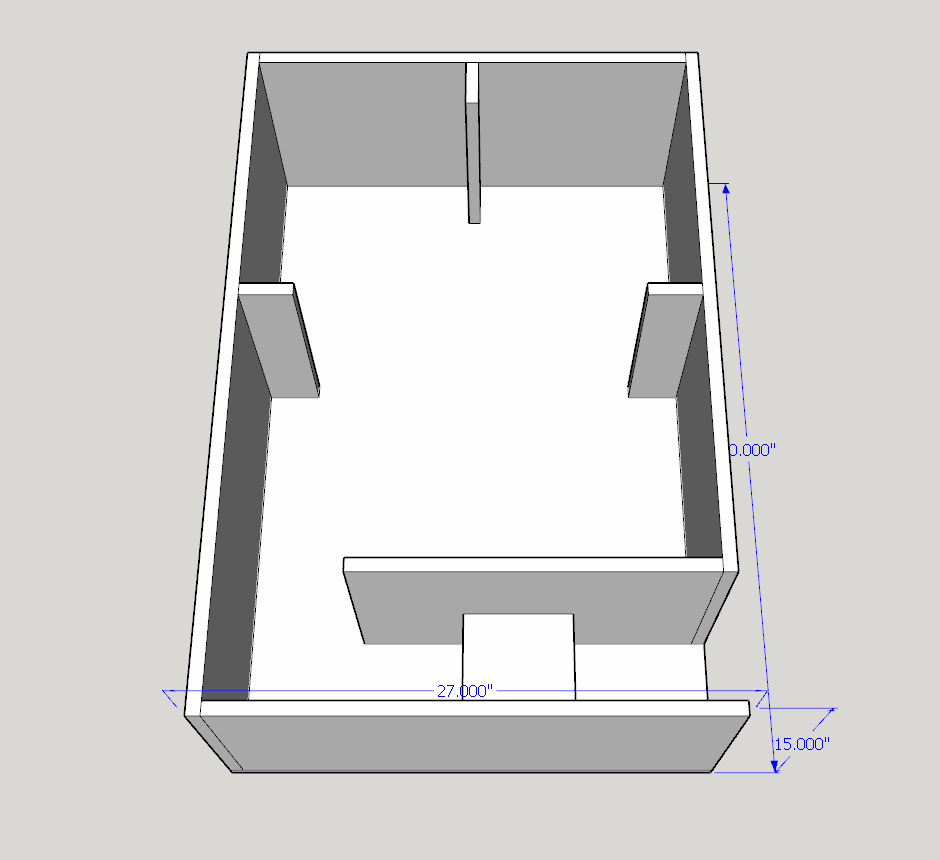 2x15 Flat Pack 6 cubes