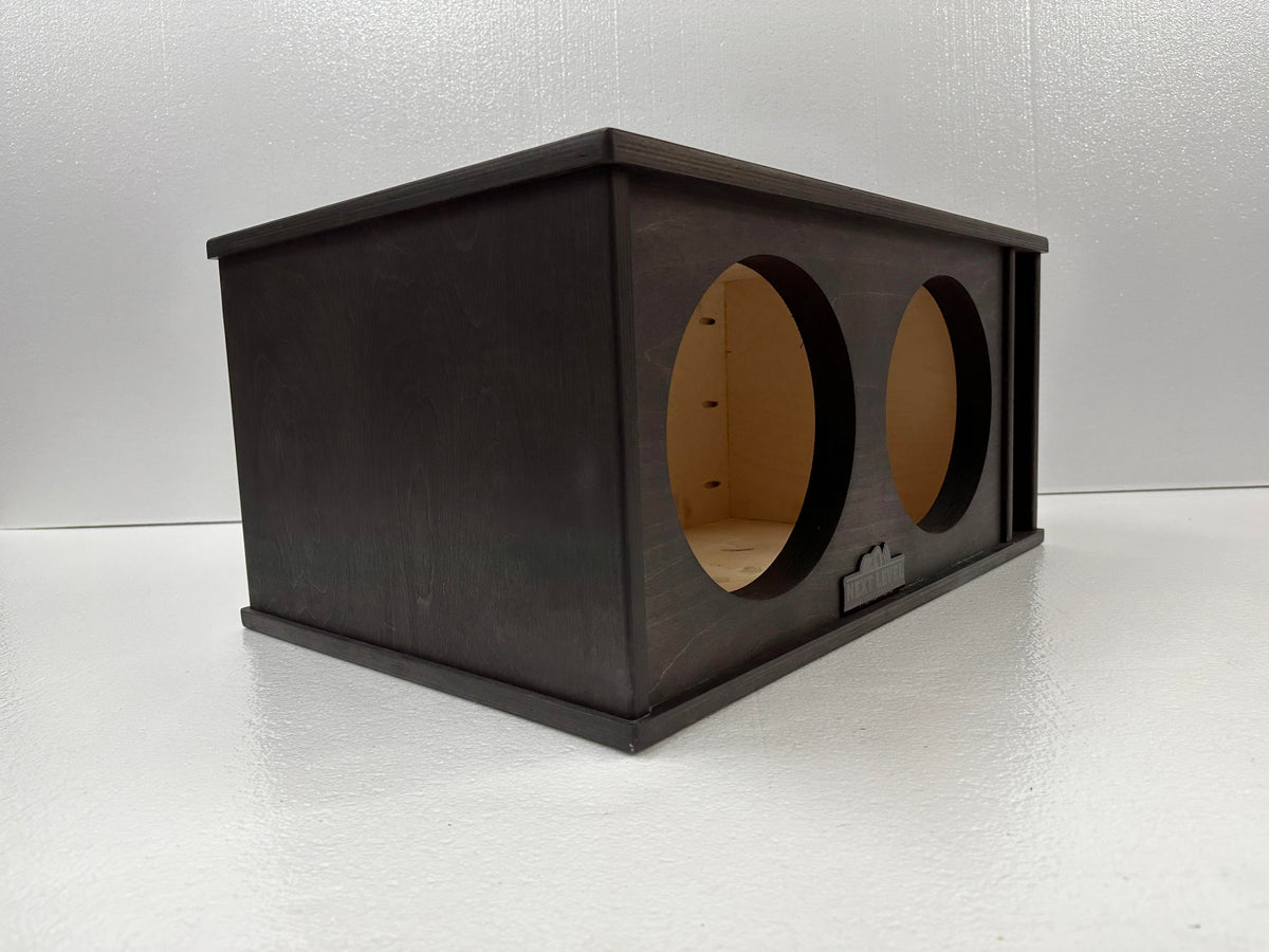 Two 10 Inch Sub Box Custom Dual 10