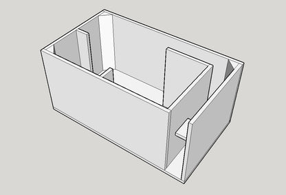 2x12 Flat Pack 4 cubes 32hz