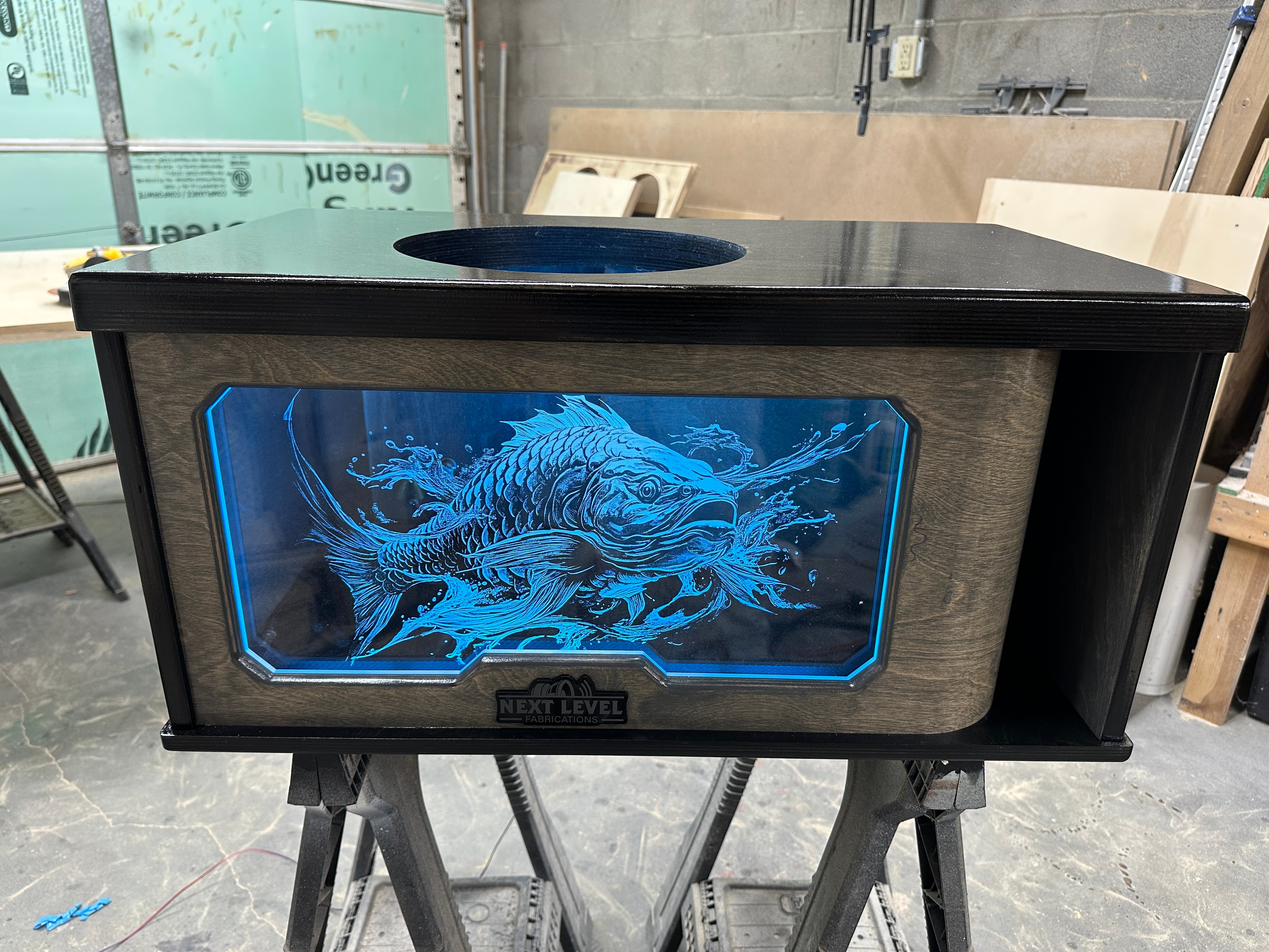 12x24” acrylic window – Next Level Fabrications