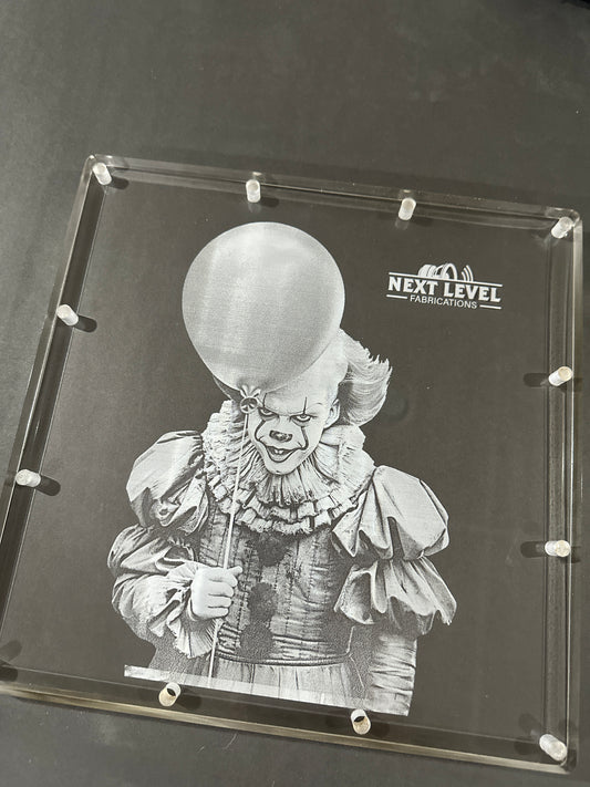 Pennywise acrylic panel