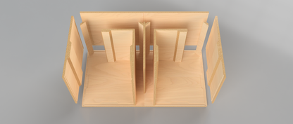 2x15 8.5 net CF flat pack