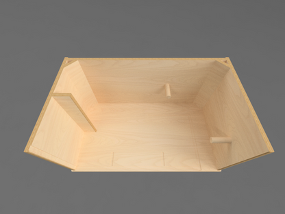 1x15 4.25 CF net PrecisionFit flat pack