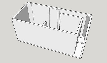 2x10 Flat Pack Enclosure 3.0CF